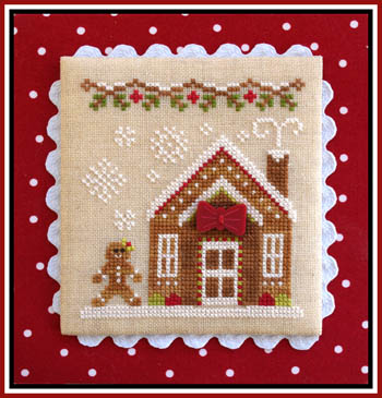 Gingerbread House 3 by Country Cottage Needleworks  