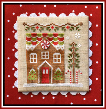 Gingerbread House 1 by Country Cottage Needleworks