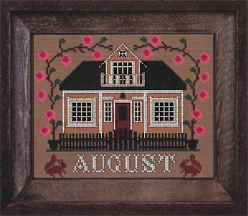 August Cottage : I'll Be Home Series by Twin Peak Primitives 