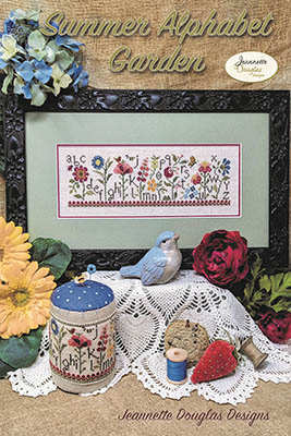 Summer Alphabet Garden by Jeannette Douglas Designs