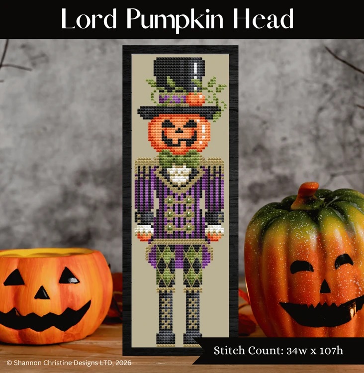 Shannon Christine - Lord Pumpkin Head RRP £10.00