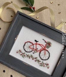 Holiday Bike by Annalee Waite Designs