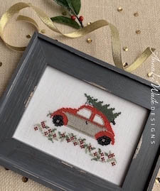 Holiday Car by Annalee Waite Designs 