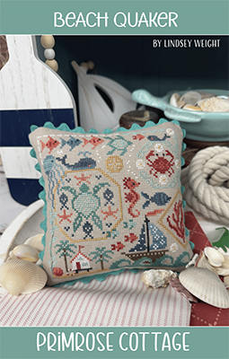 Primrose Cottage Stitches  - Beach Quaker - RRP £10.00
