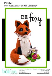 Be Foxy - Pincushions  Pattern by Just Another Button Company