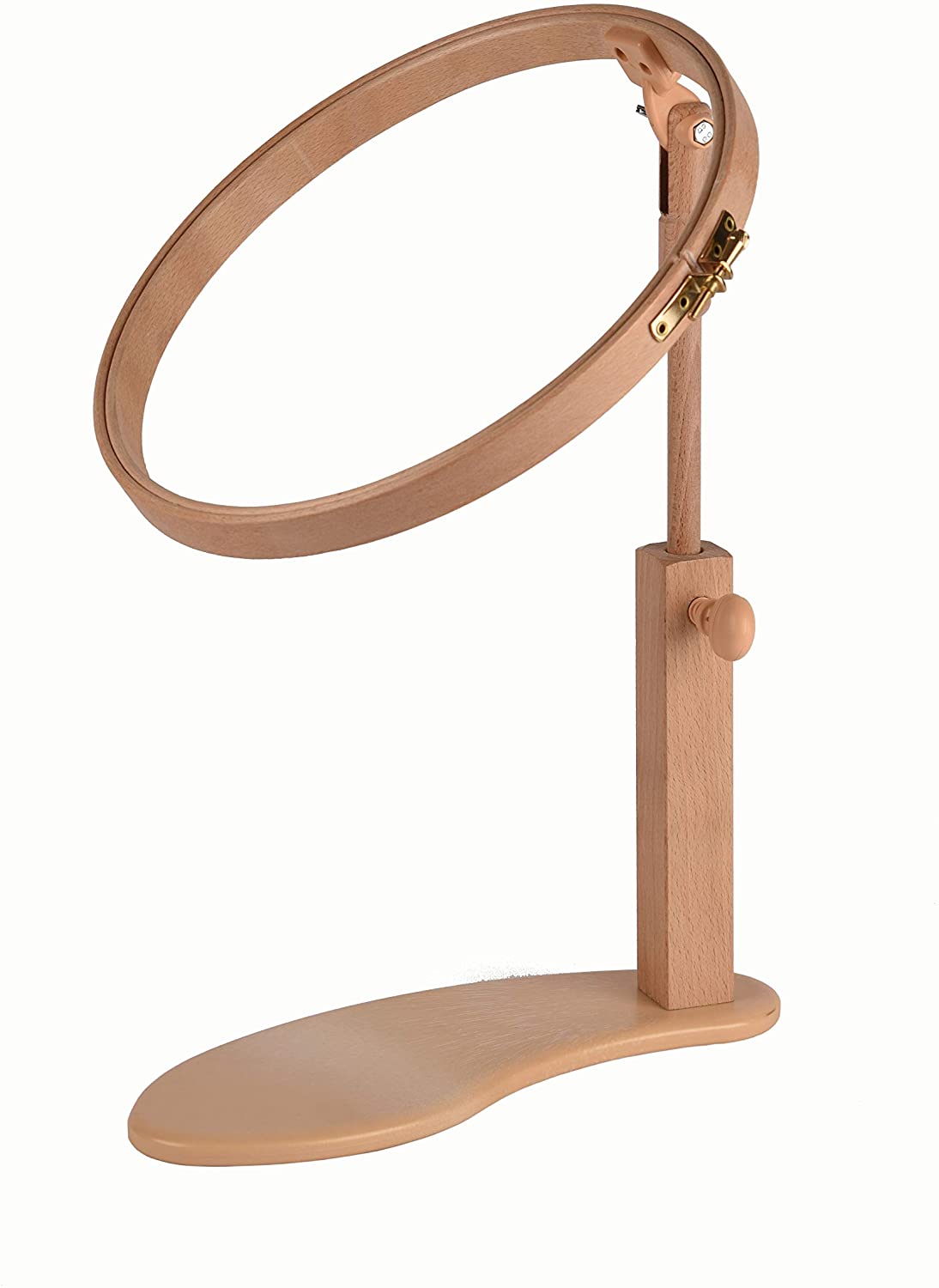 SEAT8E Seat Frame wooden effect base with 20cm  - 8" x  1" hoop by Elbesee 