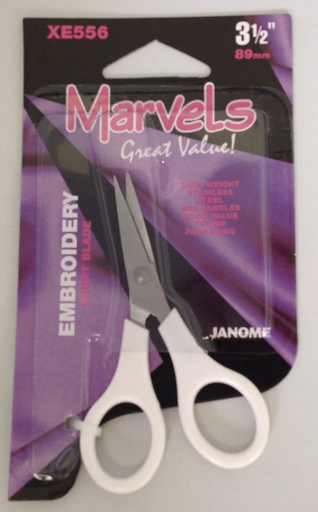 Embroidery 3.5 Inch Marvels  Scissors by Janome  