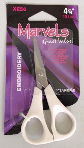 Embroidery 4 3/4 Inch Marvels  Scissors by Janome  