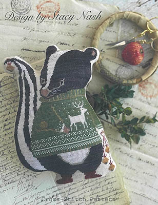 Sugar Animal Cracker Christmas Cookie by Stacey Nash Primitives -  RRP £12.00