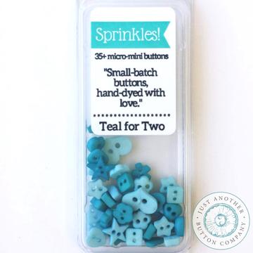 JABC3510 Teal for Two Sprinkle Pack  :  by Just Another Button Company