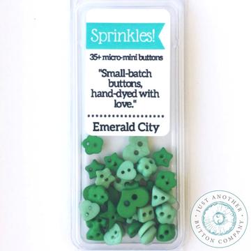 JABC3509 Emerald City Sprinkle Pack  :  by Just Another Button Company (Copy 1)