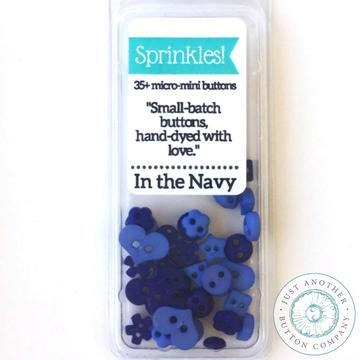 JABC3514 In the Navy Sprinkle Pack  :  by Just Another Button Company  