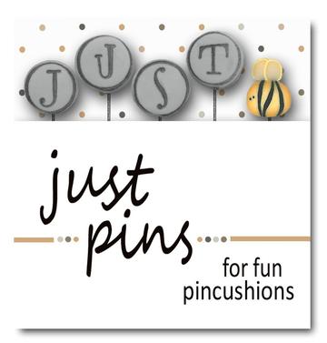  JP211  - Just Bee (on gray for HOD)  by Just Another Button Company