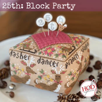 HD - 234 - 25th Party Block by Hands on Designs   