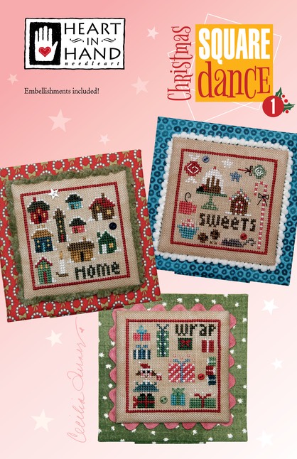 Christmas 1 : Squares Dance by Heart in Hand Needleart