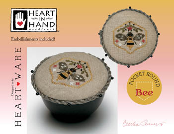 Bee : Pocket Round : Heart Ware by Heart in Hand