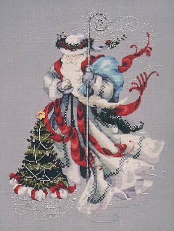 MD100 Winter White Santa by Mirabilia Designs 