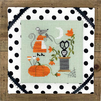 Mouse's Halloween Stitching by Tiny Modernist  