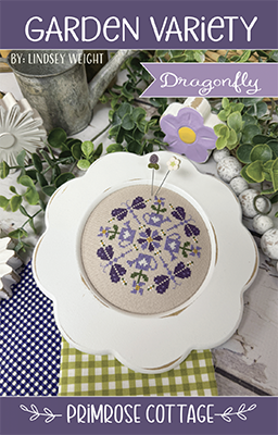 Primrose Cottage Stitches  - Garden Variety Dragonfly RRP £8.00