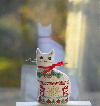 3D Winter Cat by Cotton Pixels