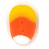4414.NT Tiny Candy Corn Nose by Just Another Button Company