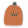 mm1008L Large Squiggle Mouth Pumpkin by Just Another Button Company  