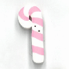 4724.S Small Flat Pink Candy Cane   by Just Another Button Company