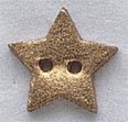 86016 - Small Gold Star by Mill Hill Only 1 in stock