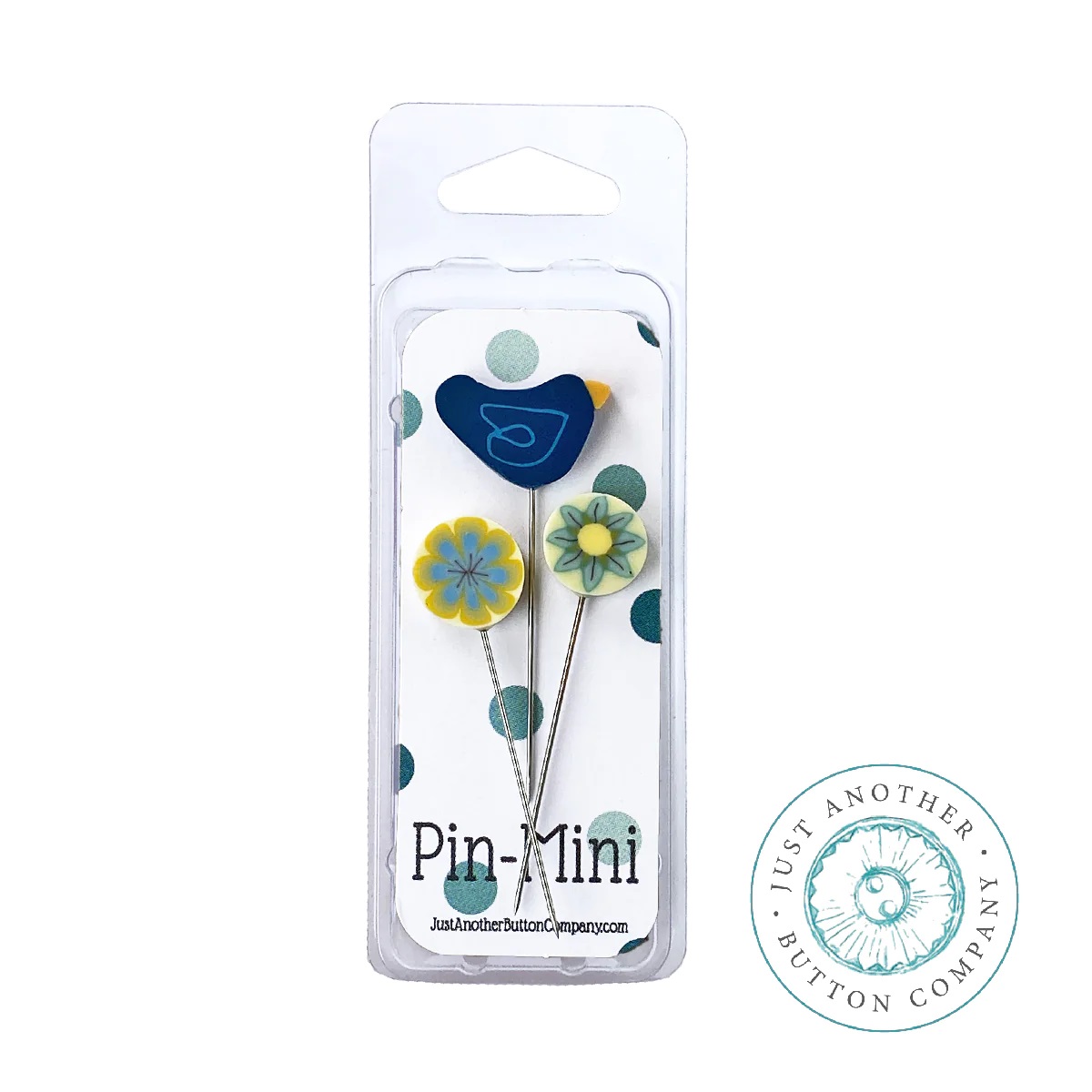 jpm518 Sing the Blues : Pin-Mini : by Just Another Button Company