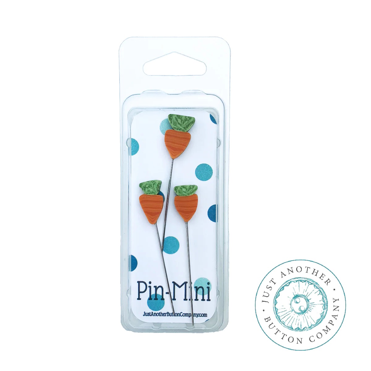 jpm4533 Carrots  : Pin-Mini : by Just Another Button Company