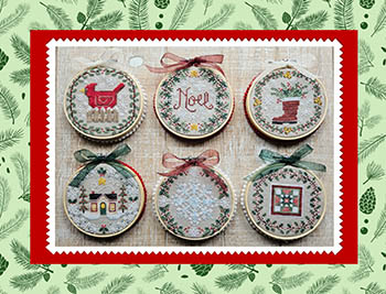 Waxing Moon Designs -  Christmas Mini Rounds