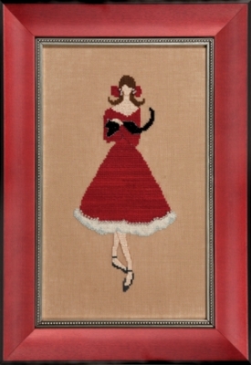NC176 Red Kitten - Red Ladies Collection by  Nora Corbett Designs