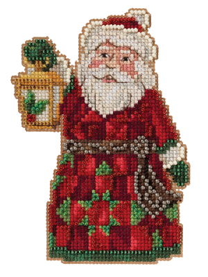 JS20-2113 Santa with Lantern by Mill Hill  