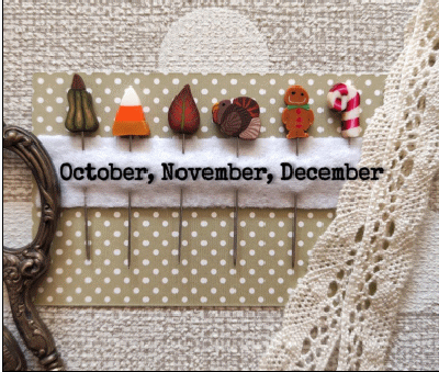 Pins : October/November/December - When I think of you by Puntini Puntini 