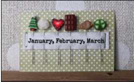 Pins : January/February/March - When I think of you by Puntini Puntini  
