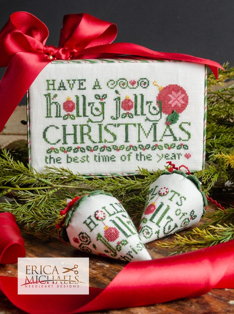 Holly Jolly Christmas by Erica Michaels Needlework Designs