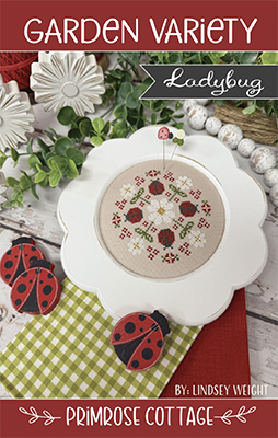 Garden Variety Ladybug by Primrose Cottage Stitches -  RRP £8.00