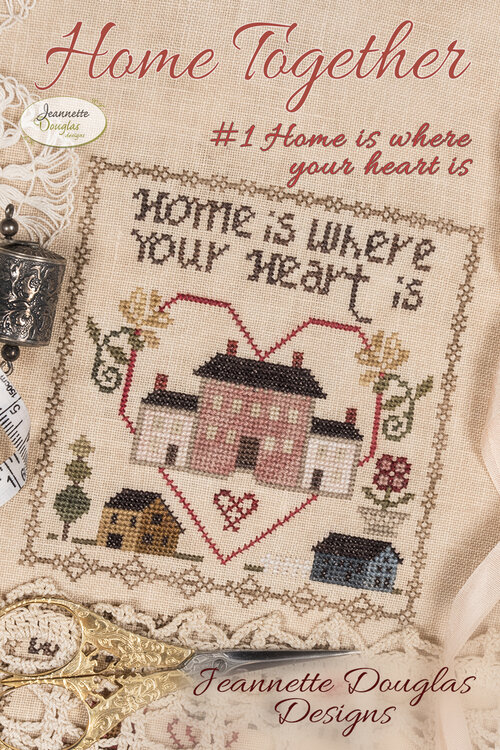 Home Together #1 Home is where your heart is by Jeannette Douglas Designs   