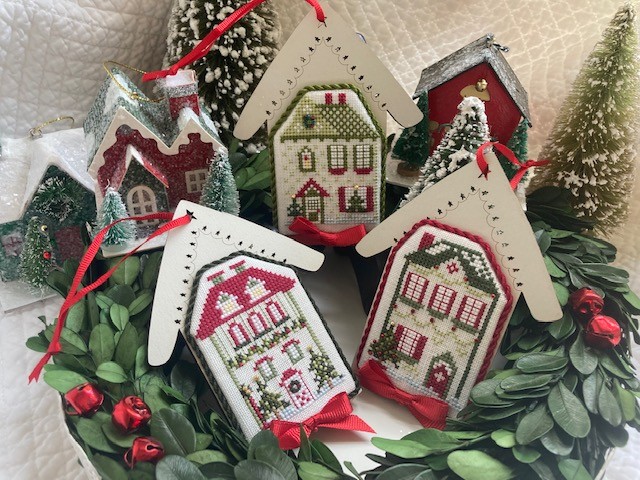 #422 Petite Christmas Cottages by JBW Designs 