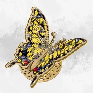 FLK-608 – “Elegant Butterfly” Wooden Bead Kit by Wonderland Crafts 