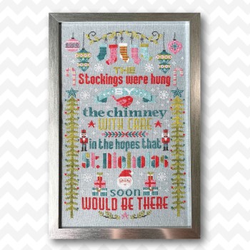 Christmas Part 1- 4 Stocking were hung by Tiny Modernist   Only 1 in stock Not able to reorder RRP £24.00