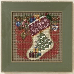 MH14-1305 Holiday Stocking by Mill Hill 