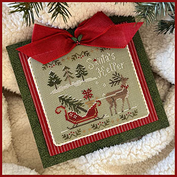 Santa's Helper by Little House Needlework -  RRP £7.00