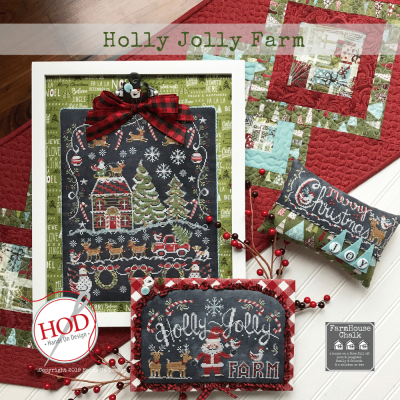 HD - 198 - Holly Jolly Farm  by Hands On Designs