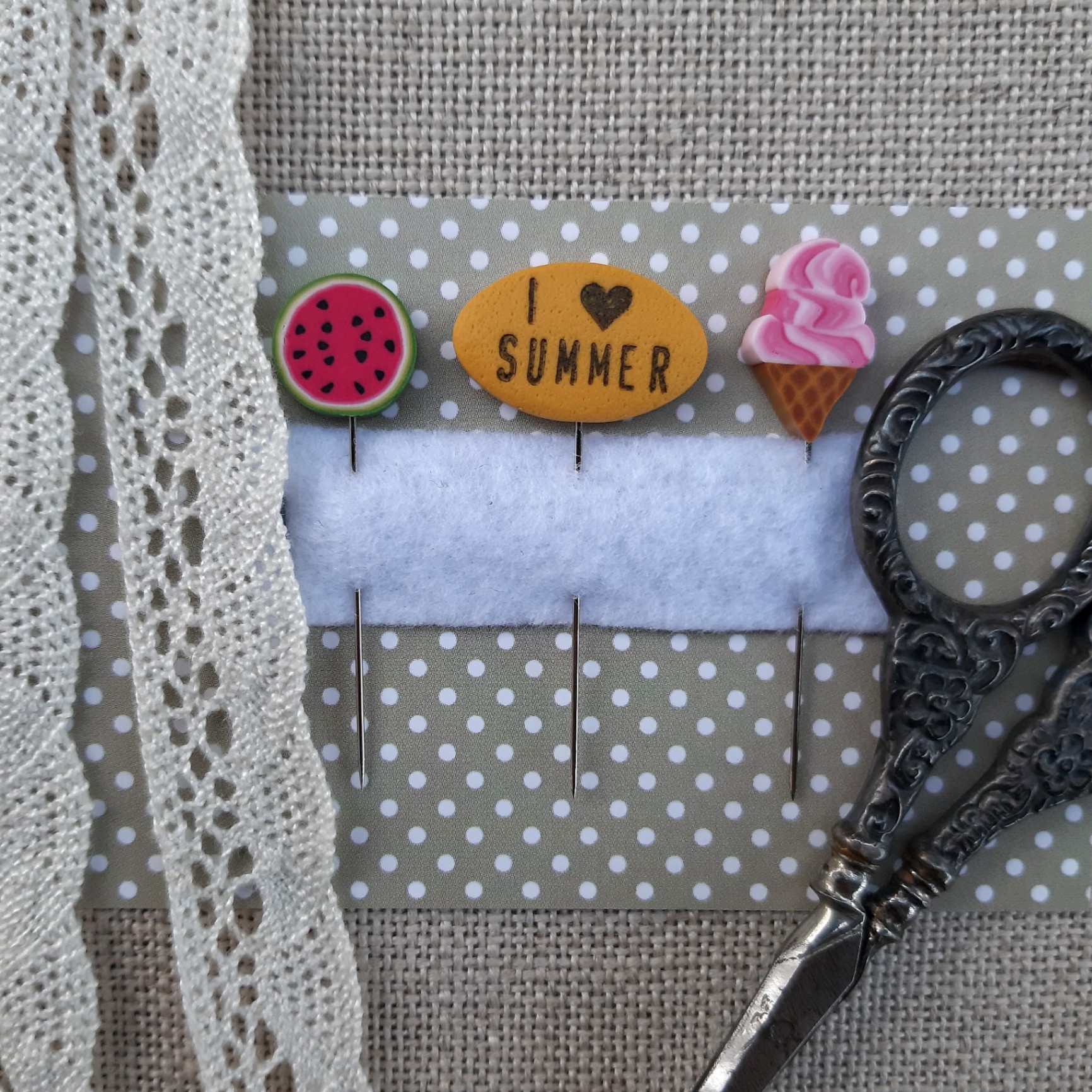 Pins :  I love Summer by Puntini Puntini  