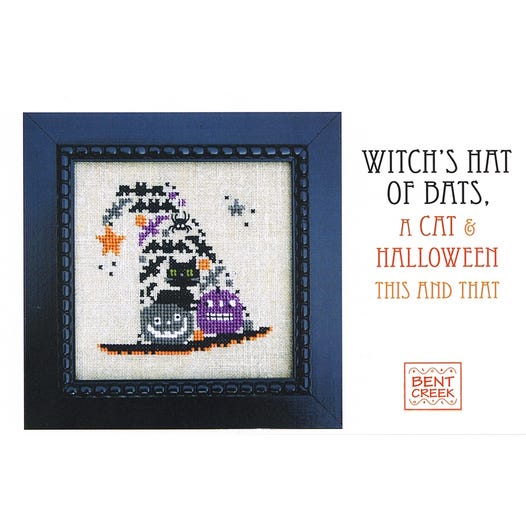 Witch's Hat of Bats Kit by Bent Creek 