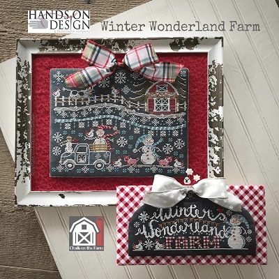 HD168 - Winter Wonderland Farm by Hands on Design - 