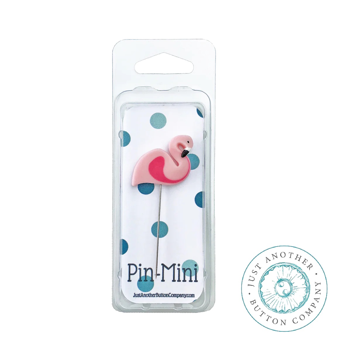 jpm449 Flamingo Solo : Pin-Mini by Just Another Button Company 