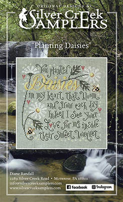 Planting Daisies by Silver Creek Samplers -  RRP £13.00