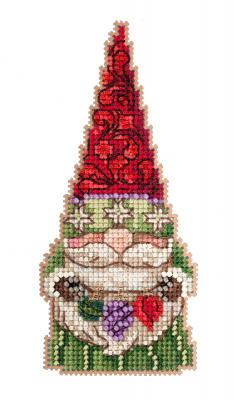 JS20-2215 Gnome With Ornaments by Jim Shore - Mill Hill